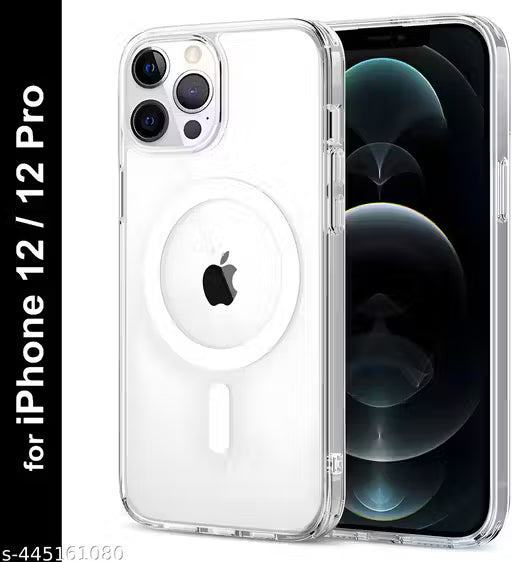 iPhone 12 Pro | Compatible for iPhone 12 / iPhone 12 Pro Back Case Cover | Scratch-Resistant Back Case Cover | Clear Thermoplastic Polyurethane Back Case Cover