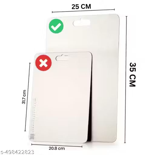 Stainless Steel Large Size Chopping Board, Heavy Duty Chopping-Board Vegetable, Meats vegitable Chopper Boards, (SIZE- 35/25 )cm