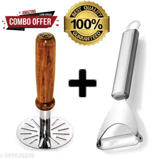 Stainless Steel Fruit Slicer || Sharp Stainless Steel Blade Slicer and masher || Time-Saving Kitchen Gadget || Multipurpose Vegetable Slicer for home and kitchen ||