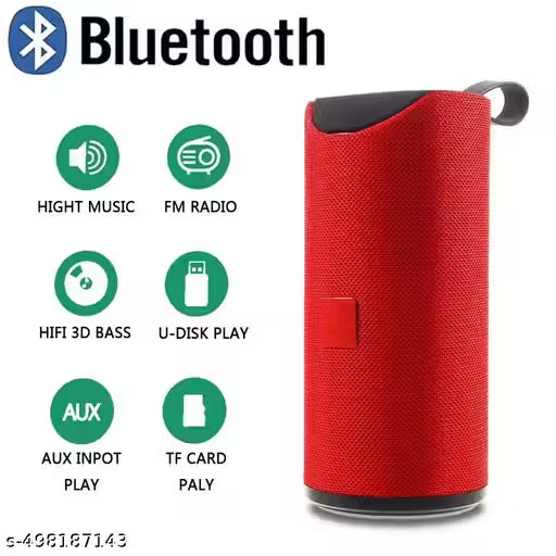 TWS Speaker, Compact Design with USB Charging Cable & Built-in Microphone Radio, TF, Aux Outdoor, Camping, Travel speaker