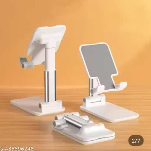 Mobile stand holder phone stand perfect for online study class bed Home Desktop Heavy duty Foldable All smartphone mobile holder multifunction working stand