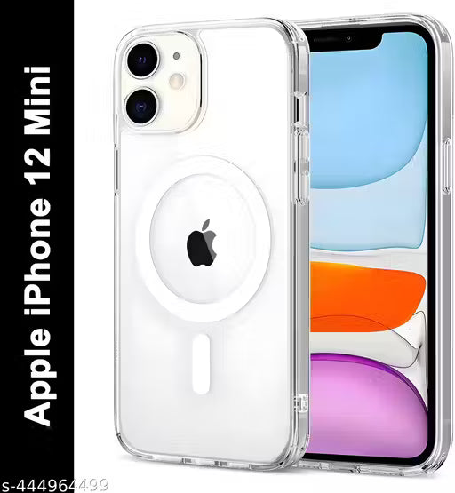 iPhone 12 Mini Thermoplastic Polyurethane Ultra-Hybrid Magnetic Case Cover With Built In Magnets Compatible With Magsafe