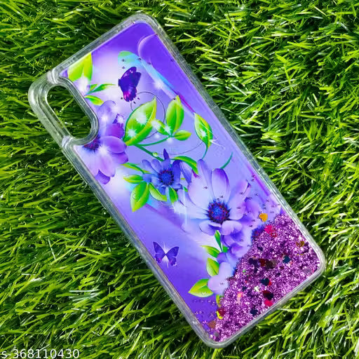 MobileLayer Mi Redmi 9i Mi Redmi 9a Mobile Back Cover And Cases Designer and Water Glitter