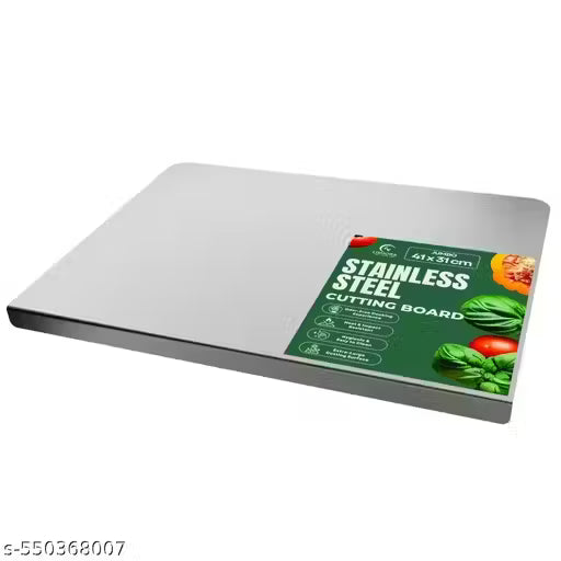 41 X 31 CM Stainless Steel Chopping Board Cutting Board, Worktop Platform Chopping Board