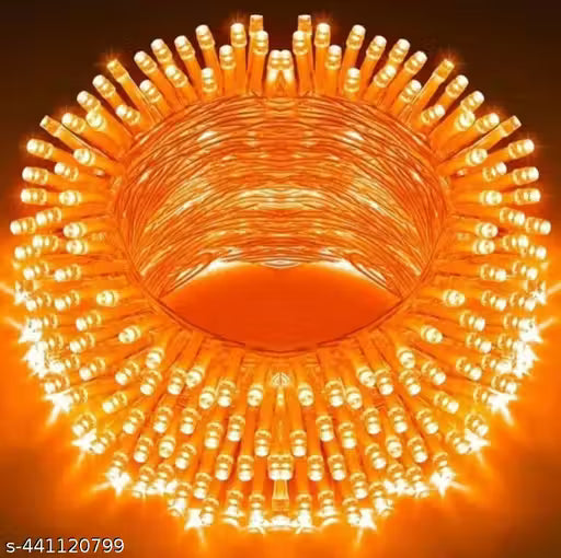 Bhagwa Color Rice Lights Diwali Lights 40 Led 12 Meter Diwali Special pixel Led Rice Light for Diwali Decoration