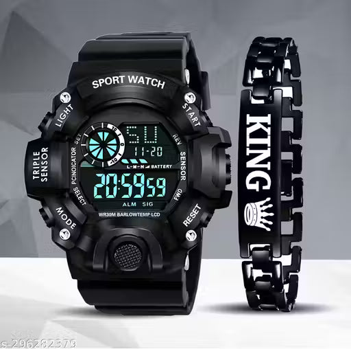 hala Digital Watch - For Boys VKRDGC810-BLUE