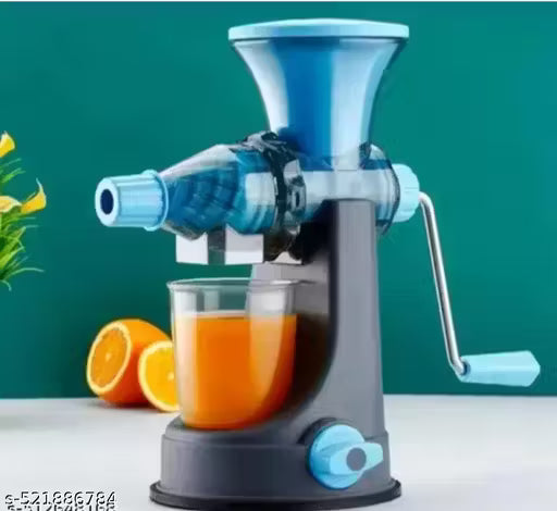 Heavy Duty Hand Juicer For Carrot ,Fruits And Vegtables With Steel Handle,Vacuum Locking System,Shake,Smoothies,travel Juicer, Orange juicer, Manual Juicer For Fruits, Machine