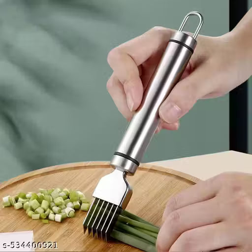 1 pcs Garlic Cutter Vegetable Cutter Shredding Multifunction Green Onion Shredder Style B | 1 Scallion Shredder