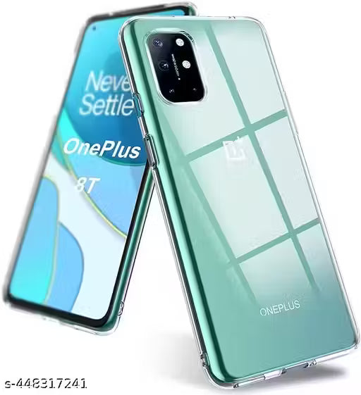 Delkart Shock Proof Transparent Back Cover For OnePlus 8T