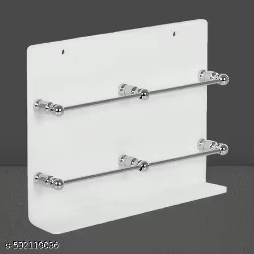 Acrylic Double Mobile Holder Stand Mobile Holder