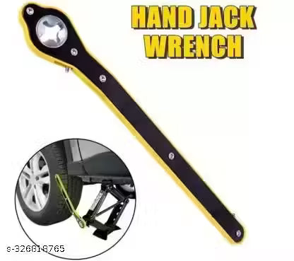 Jack Ratchet Wrench,Garage Tire Wheel Lug Wrench Auto Labor-Saving Jack Ratchet Wrench Car Jack and Lug Wrench Handle Wrench Hand Crank Portable Wrench for Motorcycle,SUV,et