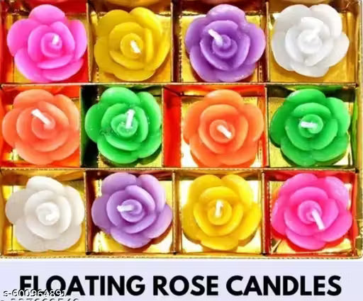 Flower candle - 12 candle
