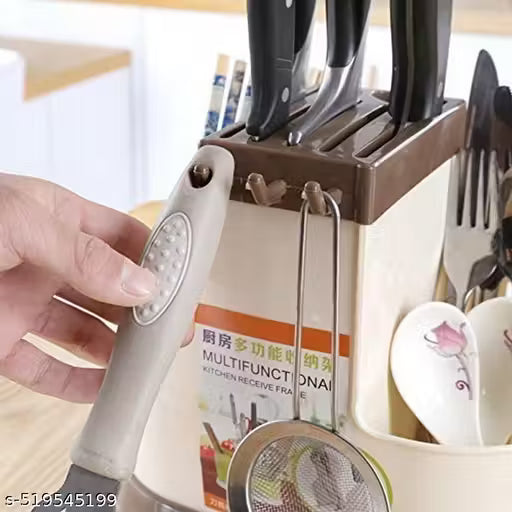 Space-Efficient Kitchen Knife and Spoon Organizer – Compact Storage for Utensils, Chopsticks, and Accessories